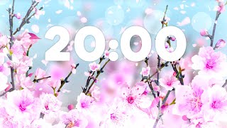 20 Minute Relaxing Spring Timer 🌸 [upl. by Egief]