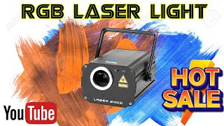 F2900 DJ laser light provides entrylevel computer controllable laser light show projector solutions [upl. by Alameda649]