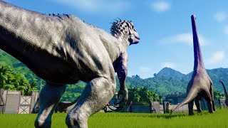 NEW ALL 59 DINOSAURS BATTLE ROYALE JURASSIC WORLD EVOLUTION [upl. by Ahtilat647]