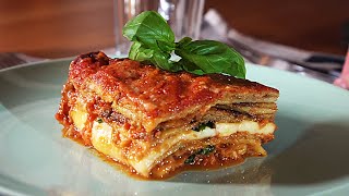 Authentic Italian Aubergine Parmigiana [upl. by Betti]