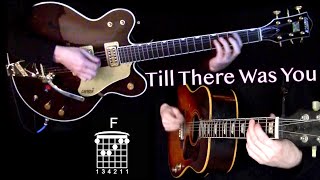 Till There Was You  Lead and Rhythm Cover  Isolated Guitars with Chords [upl. by Toombs]