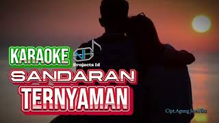 SANDARAN TERNYAMAN KARAOKE VERSION NHS PROJECTID [upl. by Arinaj993]