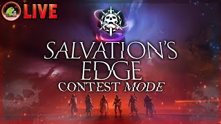 SALVATIONS EDGE Day 1 Contest Mode Run LIVE  Destiny 2 The Final Shape [upl. by Aicenav]