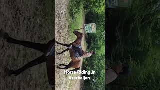 Horse Riding In azerbaijan baku [upl. by Aryad]