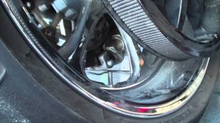 Fixing Motorcycle Tire with RideOn TPS Tire Balancer and Sealant [upl. by Rein616]