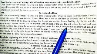 An Ant and a Dove  English Dove and Ant Story  বাংলাসহ ইংরেজি গল্প Completing Story for SSC amp HSC [upl. by Muffin]