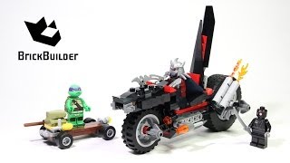 Lego Turtles 79101 Shredders Dragon Bike Build amp Review [upl. by Alhahs543]