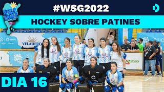 Argentina vs Alemania  Hockey sobre Patines  Senior Femenino  Día 16  World Skate Games 2022 [upl. by Amaj]