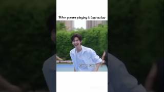 Duan jiaxu playing basketball shortvideo shorts youtubeshort [upl. by Enirehtakyram596]