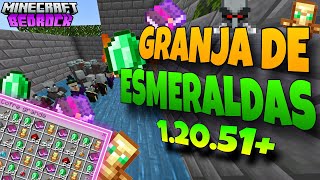 GRANJA DE RAIDS FÁCIL para MINECRAFT BEDROCK 120 ✅️ [upl. by Territus718]