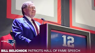 Bill Belichicks Speech at Tom Bradys Patriots Hall of Fame Ceremony [upl. by Yrakaz724]