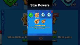 NEW BRAWLER Hank Brawl Stars Sneak Peeks shorts [upl. by Olpe831]