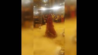 Dry ice smoke entry 😍🥰wedding weddingday trendingshorts dulhanentry [upl. by Haimrej26]