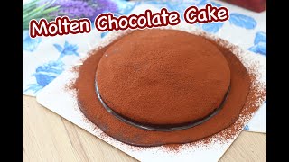 Molten Chocolate Cake  เชฟนุ่น ChefNuN Cooking [upl. by Koralie801]