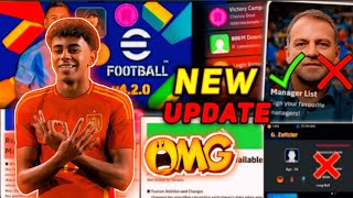 Officially V420 Big Update Cusub wax ka ogow In eFootball™™ 2025 Update Release Date Master [upl. by Jea]