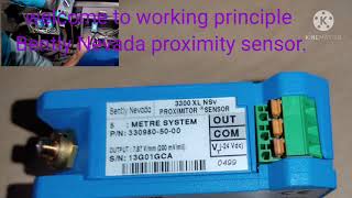 working principle of bently nevada proximity sensor English part3 [upl. by Anerec]