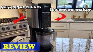 Ninja NC301 CREAMi Ice Cream Maker REVIEW [upl. by Atinev819]