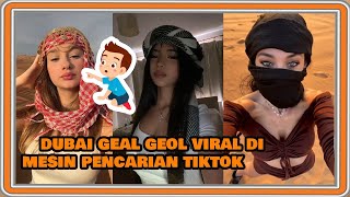 Viral di TikTok Cewek Dubai Geal Geol Menghipnotis Netizen Indo [upl. by Nelad532]