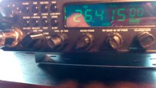 CB radio Alinco dr 135 dx test łączności USB [upl. by Kahle]