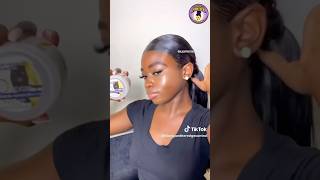 Best Products for Sleek Hair sleekponytails braidgel blackpanthergel [upl. by Ecar]