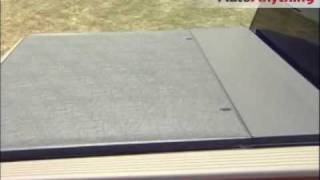 Truxedo Plus Tonneau Cover with Tool Box on a Ford F150 Pickup Truck [upl. by Petrina]