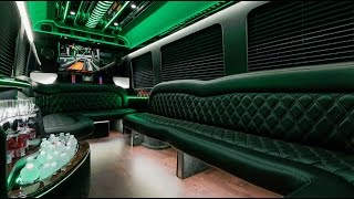 Mercedes Sprinter party limo 2023 update  Cool limos [upl. by Bernarr]