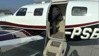 Piper Meridian G1000 demo flight [upl. by Elyn]