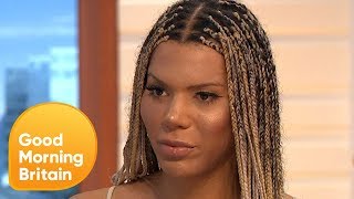 Transgender Model Defends Her Comments Claiming All White People Are Racist  Good Morning Britain [upl. by Naoh]