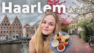 A day exploring Haarlem  Netherlands travel vlog 🇳🇱 [upl. by Lilah]