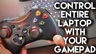 Use your Game Controller to control entire LaptopComputer [upl. by Parsifal]