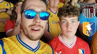 Grimsby v Mansfield vlog 2324 [upl. by Bartko]