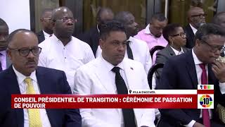 Conseil Présidentiel de transition  Cérémonie de passation de pouvoir Part 3 [upl. by Bonney]