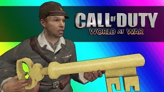 Giant Baby Zombie Call of Duty WaW Zombies Custom Maps Mods amp Funny Moments [upl. by Nna]