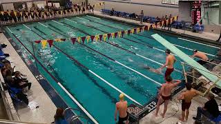 boys Swim amp Dive at Maple Grove  Swimming Portion 18124 [upl. by Lalittah828]