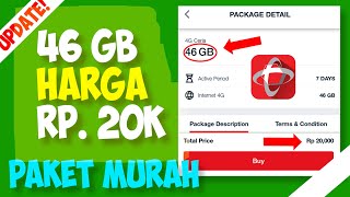 🔴 PAKET MURAH TELKOMSEL TERBARU JULI 2020  CARA MEMBELI PAKET 4G CERIA DI MY TELKOMSEL 46 GB FLASH [upl. by Amarillas]