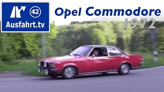 Fahrbericht der Probefahrt 1972 Opel Commodore 25  Test  Review  Erfahrungen [upl. by Eelah]