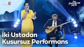 Aysun Gültekin amp Cengiz Özkan  Bir Gül İçin Bülbül Giymiş Kareler  Sen Türkülerini Söyle 17 Bölüm [upl. by Bergstrom]