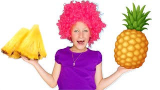 Deliciosas piñas 🍍 🍍 🍍  Canciones infantiles para niños  Anuta Kids Channel en Español [upl. by Quiteri]