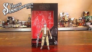 Review HASBRO Star Wars TBS  Captain Cassian Andor RO  375 inch Unboxing deutsch [upl. by Nnayllas]