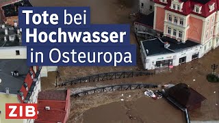 Rumänien Polen und Tschechien unter Wasser  ZIB1 vom 15092024 [upl. by Aytak]