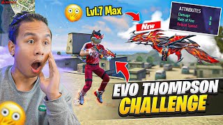 New Evo Thompson Only Challenge in Solo Vs Duo 😲 Headshot Machine 🔥 Free Fire Max [upl. by Selyn249]