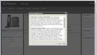 Polycom VVX  How To Upgrade the Firmware on a Polycom VVX 410 [upl. by Elyad757]