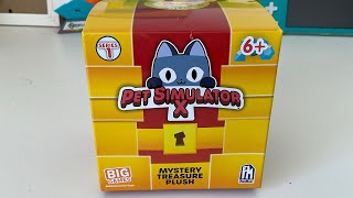 UNBOXING PET SIM 99 SERIES 1 MYSTERY PLUSH [upl. by Cnahc]