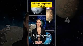 These 5 Habitable Exoplanets Are a Lie 🤥 shorts [upl. by Shaylyn]