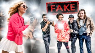 I FOOLED HOLLYWOOD with FAKE PAPARAZZI [upl. by Lacy]