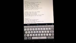 Using lyric section in Setlist Helper [upl. by Chlori625]