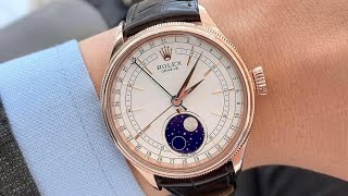 Đồng hồ Rolex Cellini Moonphase 50535 New fullset [upl. by Neiht]