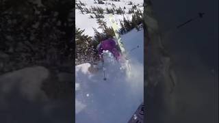 This was all in one run 😐😂 snowboard wintersport snowboarding skiing fail crash [upl. by Atilrac464]