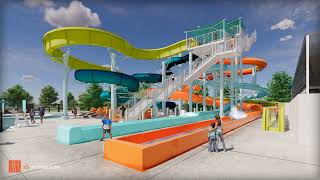 Blue Surf Bay Waterpark BehindtheScenes Video Part 2 [upl. by Nayarb]