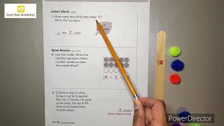 Go Math 1st Grade Chapter 64 Homework and Practice Common Core Math Make Tens and Ones [upl. by Nahtanhoj66]